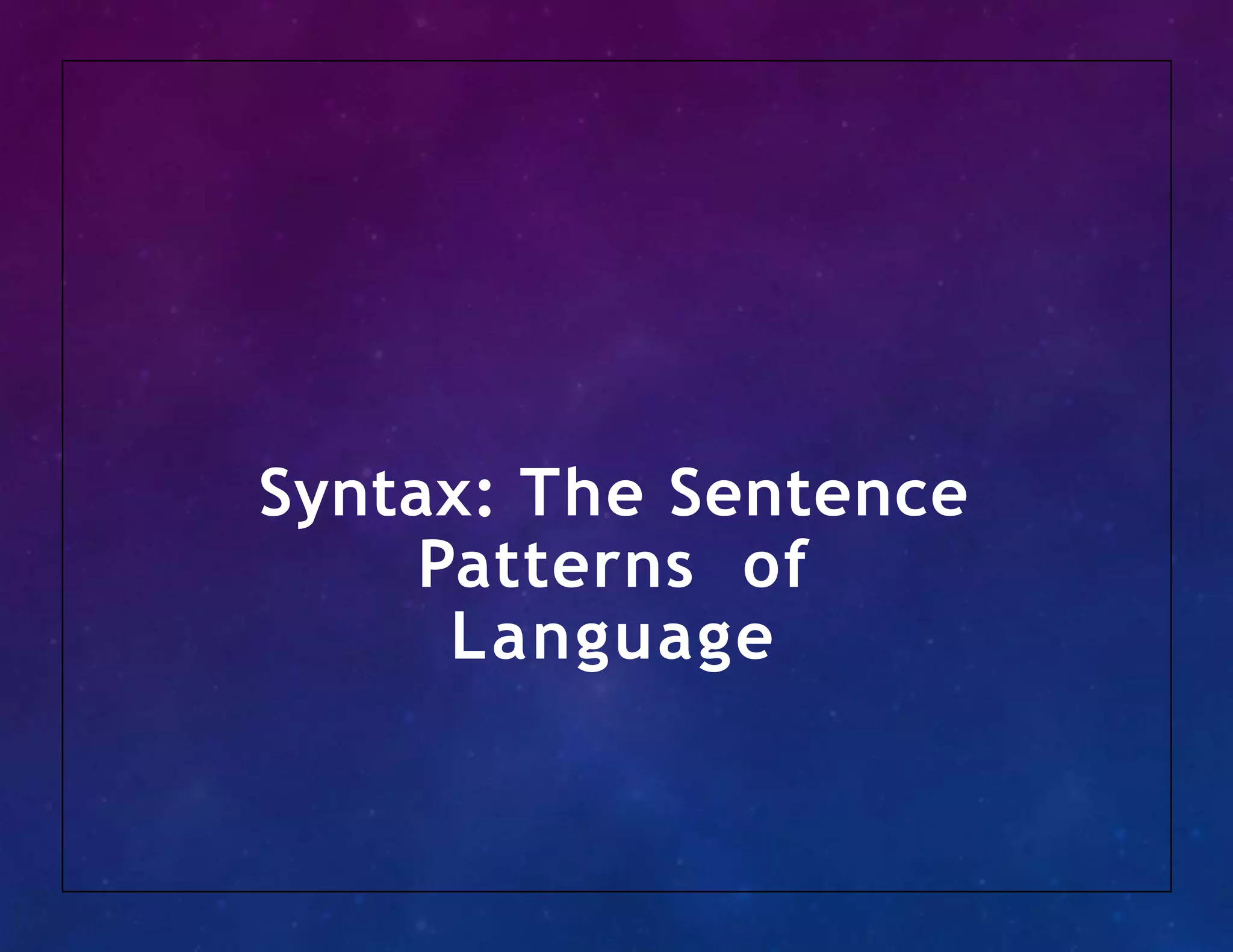 syntax.ppt.pptx | Programming Languages | Computing