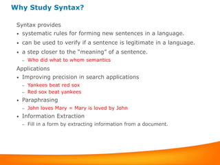 Syntax.ppt | Programming Languages | Computing