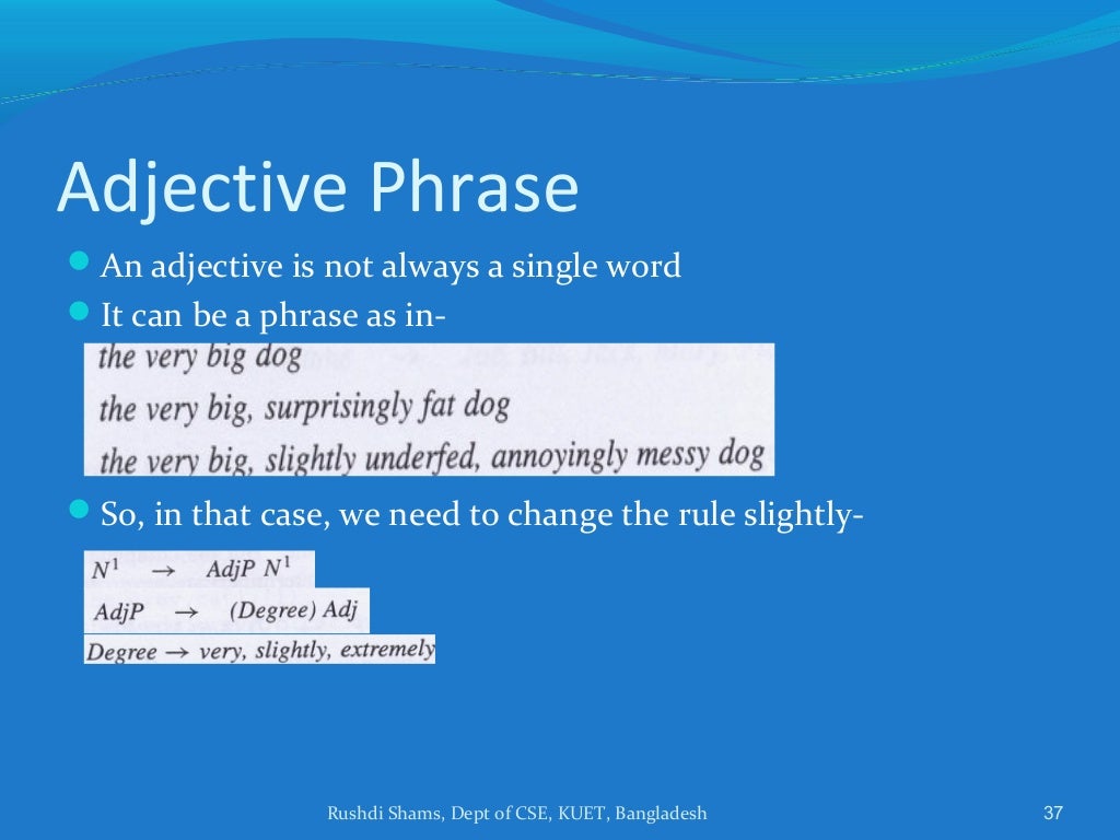 Syntax and semantics