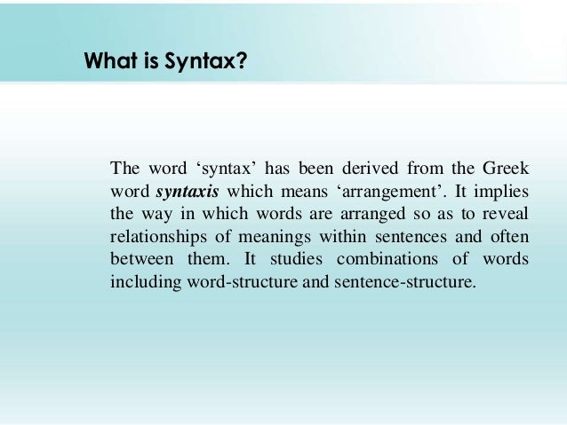 grammar deep how George by Yule Syntax grammar deep how George by Yule Syntax