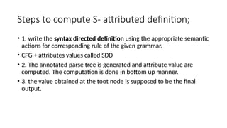 Syntax Directed Translation lecture 21.pptx