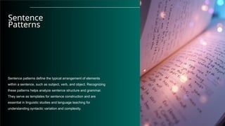 Syntax Representation in natural language processing | PPTX