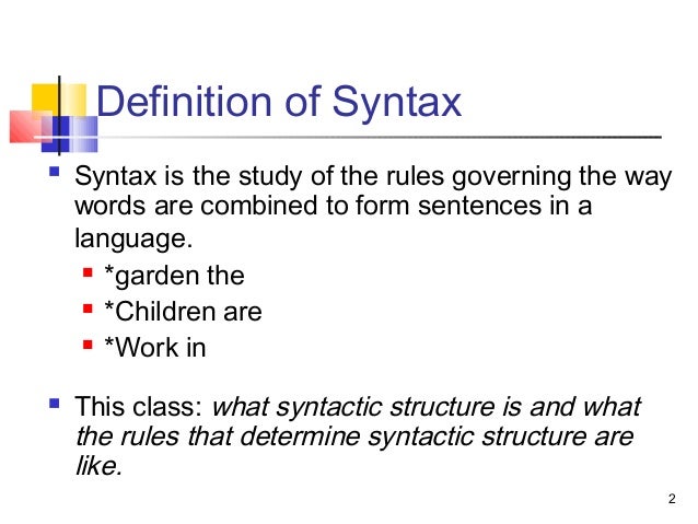Syntax tree diagrams