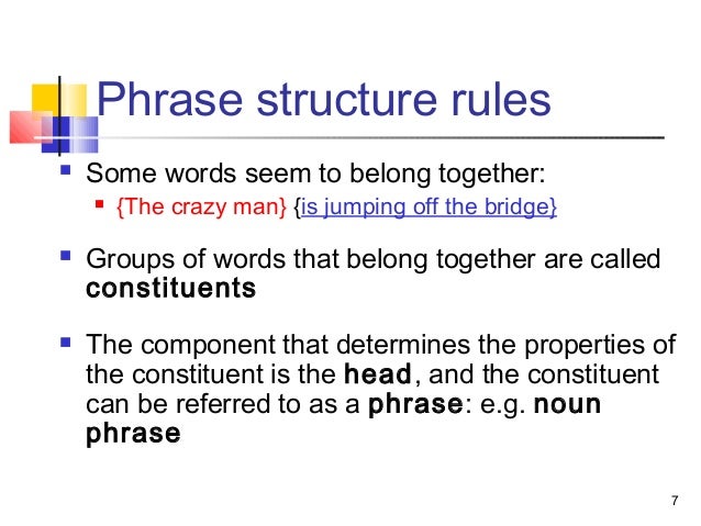 Syntax tree diagrams