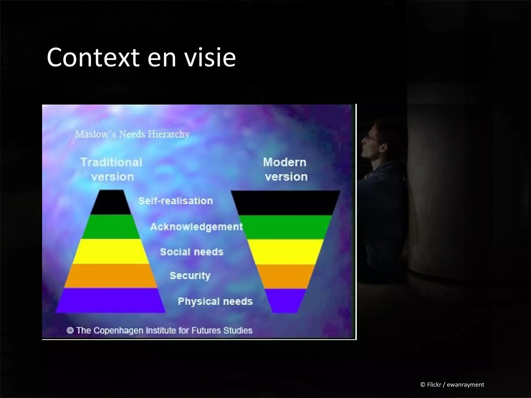 Context en visie




                   © Flickr / ewanrayment
 