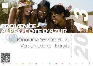 2013
Panorama Services et TIC
Version courte - Extraits
PROVENCE-
ALPES-CÔTED’AZUR © NXP
 