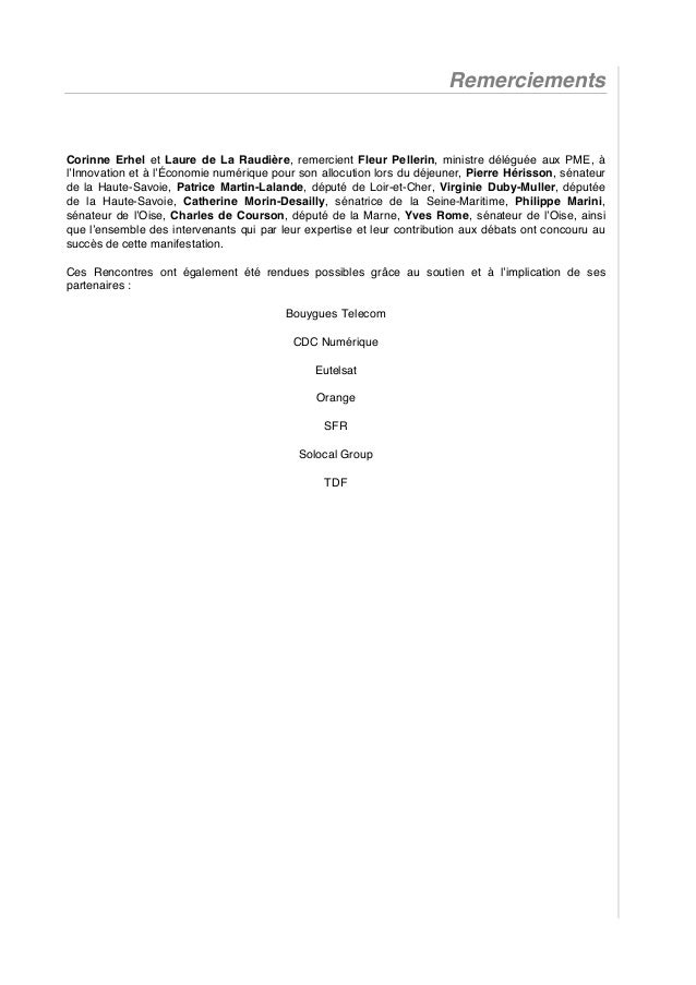 Rencontres parlementaires numerique