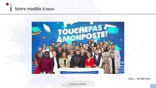 www.linnovatoire.fr
8
Notre modèle à tous
Euh… en fait non.
 