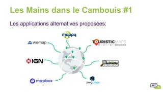 Les Mains dans le Cambouis #1
Les applications alternatives proposées:
 