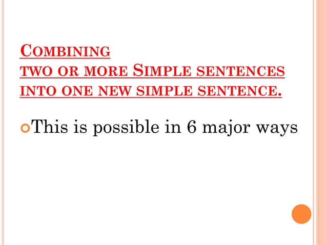 Synthesis of sentence rules with example. | PDF