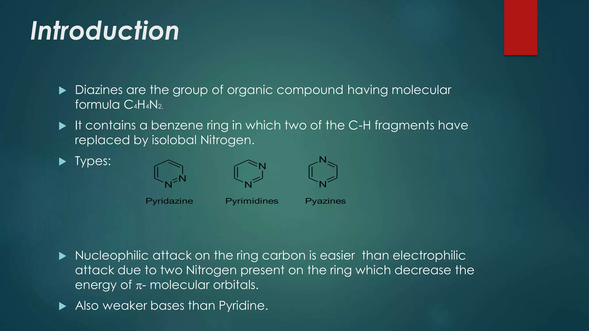 Type Ring Base Diazines | PDF