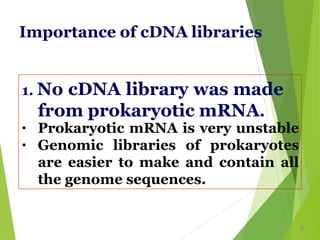 Synthesis and cloning of c dna | PPTX