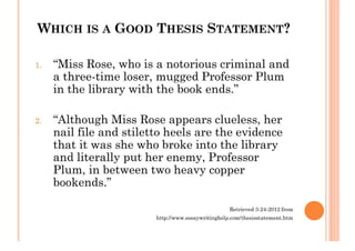 Synthesis Essay (Compare And Contrast)