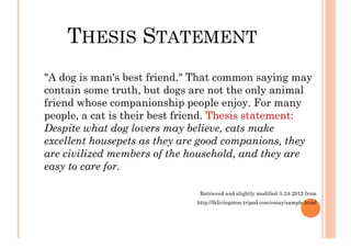 Synthesis Essay (Compare And Contrast)