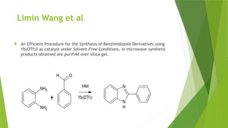 Synthesis of Benzimidazole Derivatives Microwave Synthesis Approach.pptx