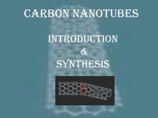 Carbon Nanotubes Introduction  &  Synthesis 