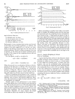 Synthesis of feedback controls using optimization theory | PDF