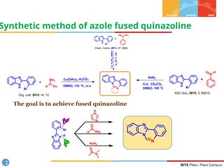 Synthesis of Quinazoline and Quinoline Derivatives.pptx