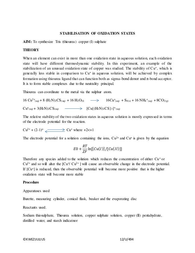 Synthesis of tris lab report image
