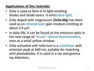 Synthesis of zn se nanocrystals (1) | PPT
