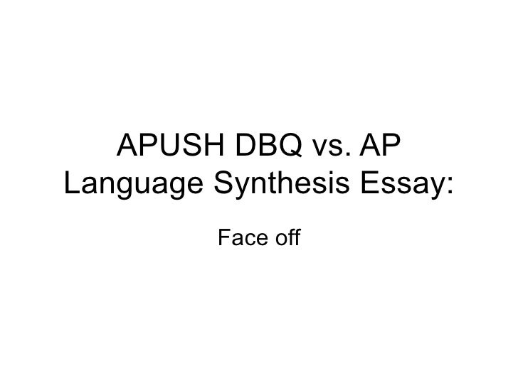 synthesis vs dbq example of synthesis essay