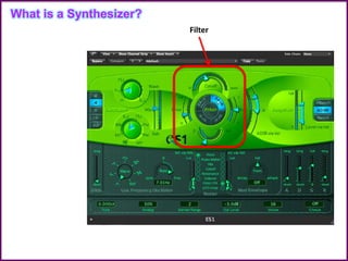 Filter
What is a Synthesizer?
 
