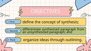 SYNTHESIZING_English 8 Synthesizing Engl | PPTX