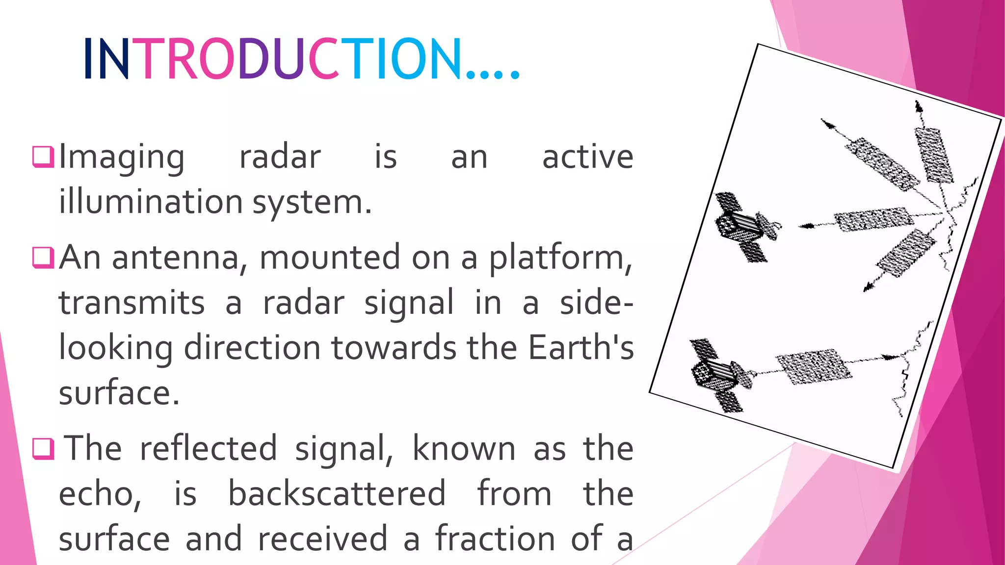 Synthetic aperature radar | PPTX