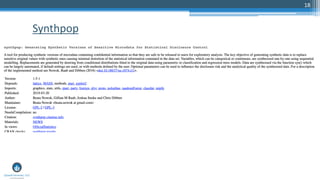 Synthetic data generation for machine learning | PDF