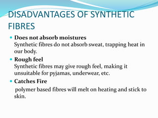 Synthetic fibres | PPT