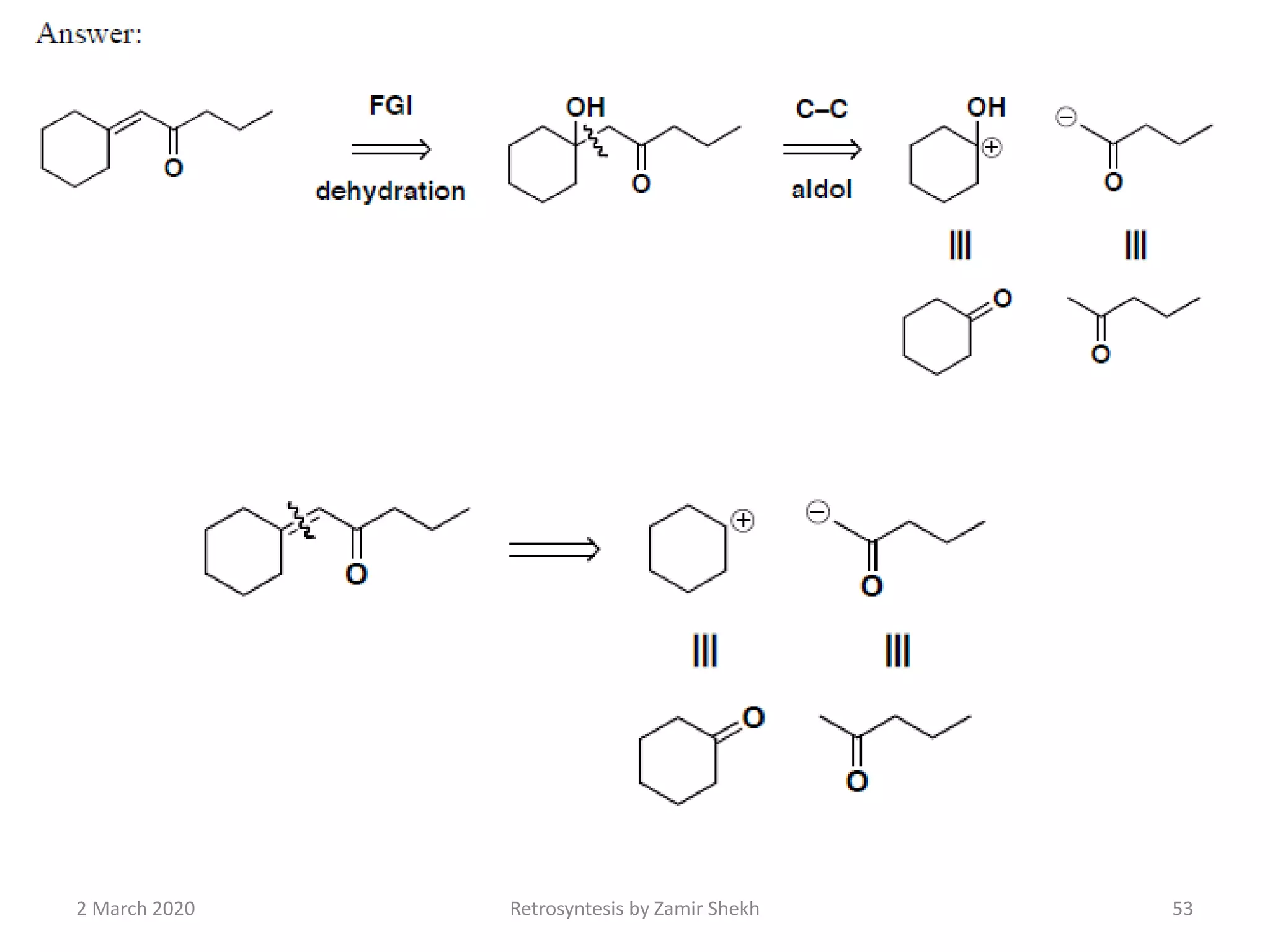 2 March 2020 Retrosyntesis by Zamir Shekh 53
 