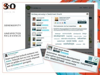 SERENDIPITYUNEXPECTED RELEVANCECHECK IN