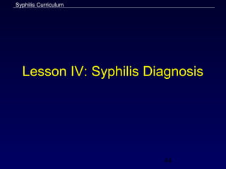 Syphilis slides | PPT