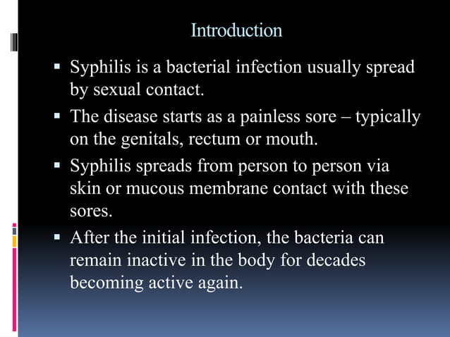 Syphilis ppt - .pptx