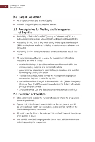 Syphilis screening in pw 5th jan | PDF