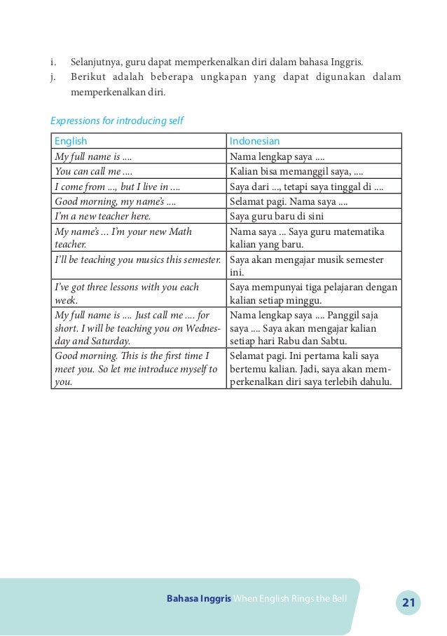Contoh Teks Perkenalan Diri Dalam Bahasa Inggris Dan Artinya Berbagai Teks Penting