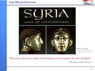 Syria Historical Overview




                                                                 Helmet with Mask
          ...