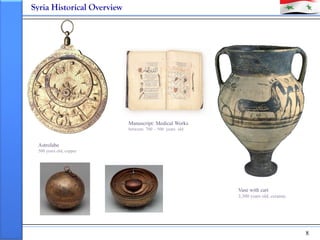 Syria Historical Overview




                            Manuscript: Medical Works
                            between 70...