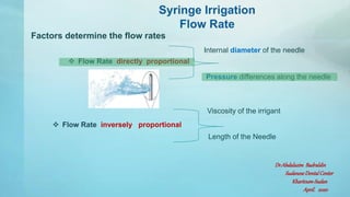 Syringe irrigation [autosaved] | PPTX