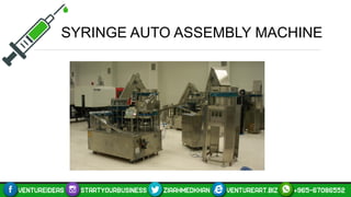 SYRINGE AUTO ASSEMBLY MACHINE
 