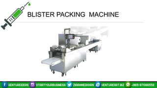 BLISTER PACKING MACHINE
 