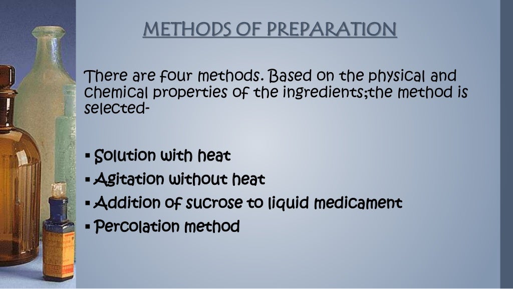 Presentation on pharmaceutical syrup........