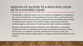 SYRUPS 2. Dosage form pharm D ppt must download | PPTX