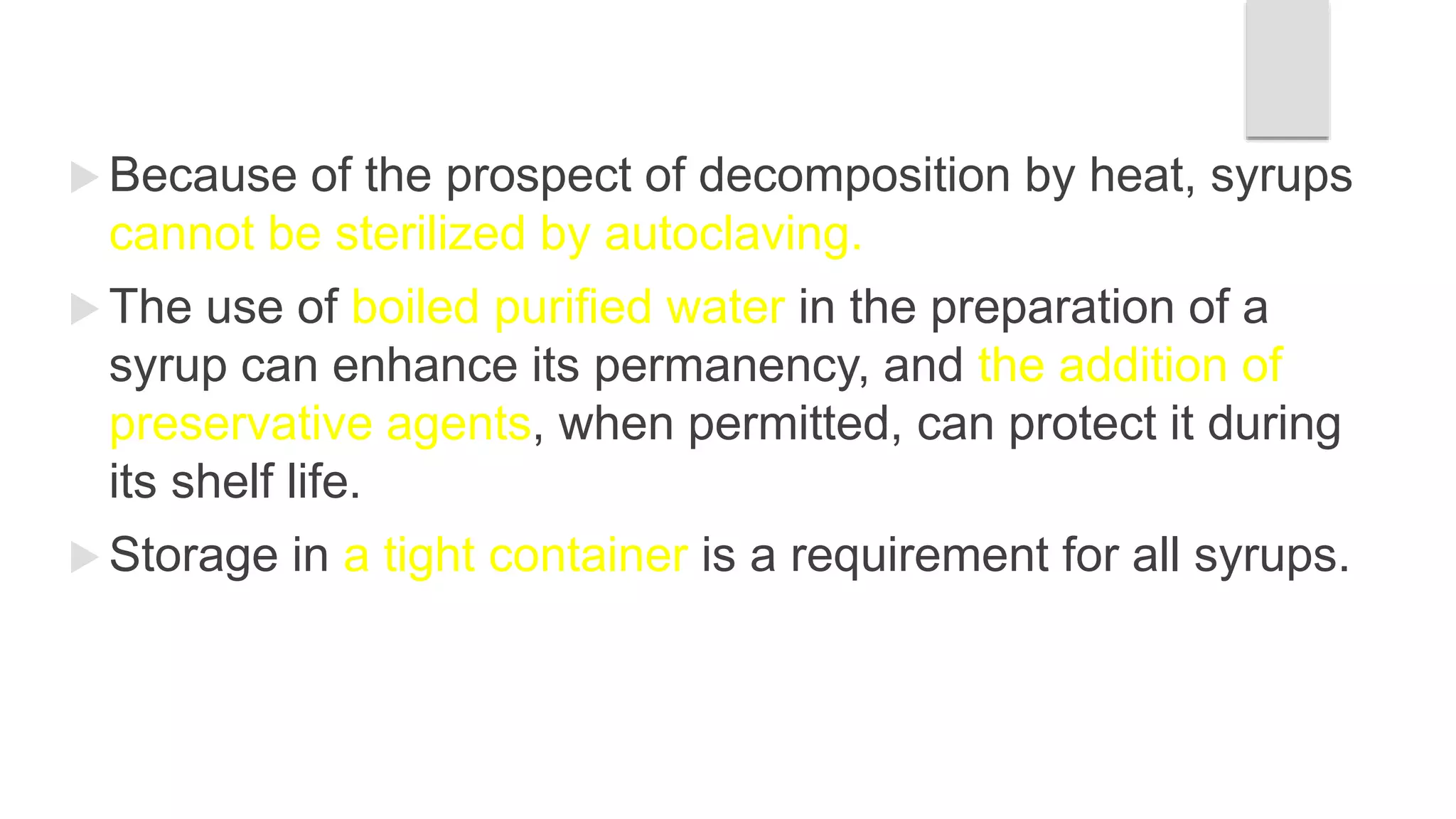 Syrups and elixirs | PPTX