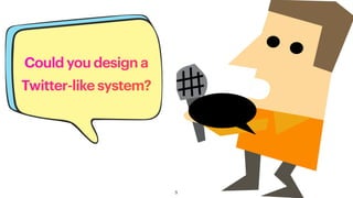 [System design] Design a tweeter-like system | PDF