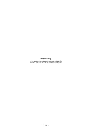 ภาคผนวก ญ.
แผนการดําเนินการจัดทําแผนกลยุทธฯ




             ~ 162 ~
 