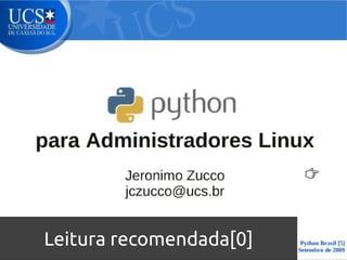 Leitura recomendada[0]
 