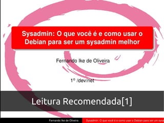 Leitura Recomendada[1]
 