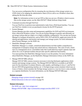 ONTAP : System Administration Guide NetApp, Inc. | PDF