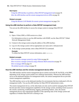 ONTAP : System Administration Guide NetApp, Inc. | PDF